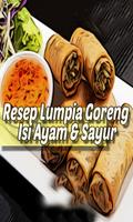 Resep Lumpia Goreng Isi Ayam & Sayur Teman Disore ảnh chụp màn hình 1