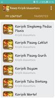 Resep Kripik Nusantara स्क्रीनशॉट 1