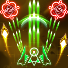 Glow Geometry Space Shooter أيقونة