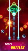 Glow Geometry Space Shooter تصوير الشاشة 1