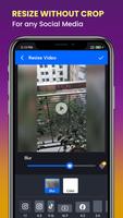 Resize Video, Compress & Crop captura de pantalla 2