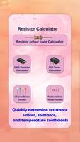Resistor value calculator poster