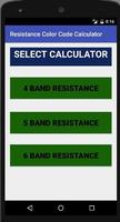 Resistance Color Calculator Plakat