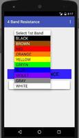 Resistance Color Calculator capture d'écran 3