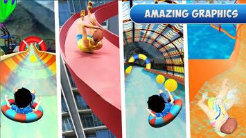 Aquapark: water slide race 2019 Screenshot 1