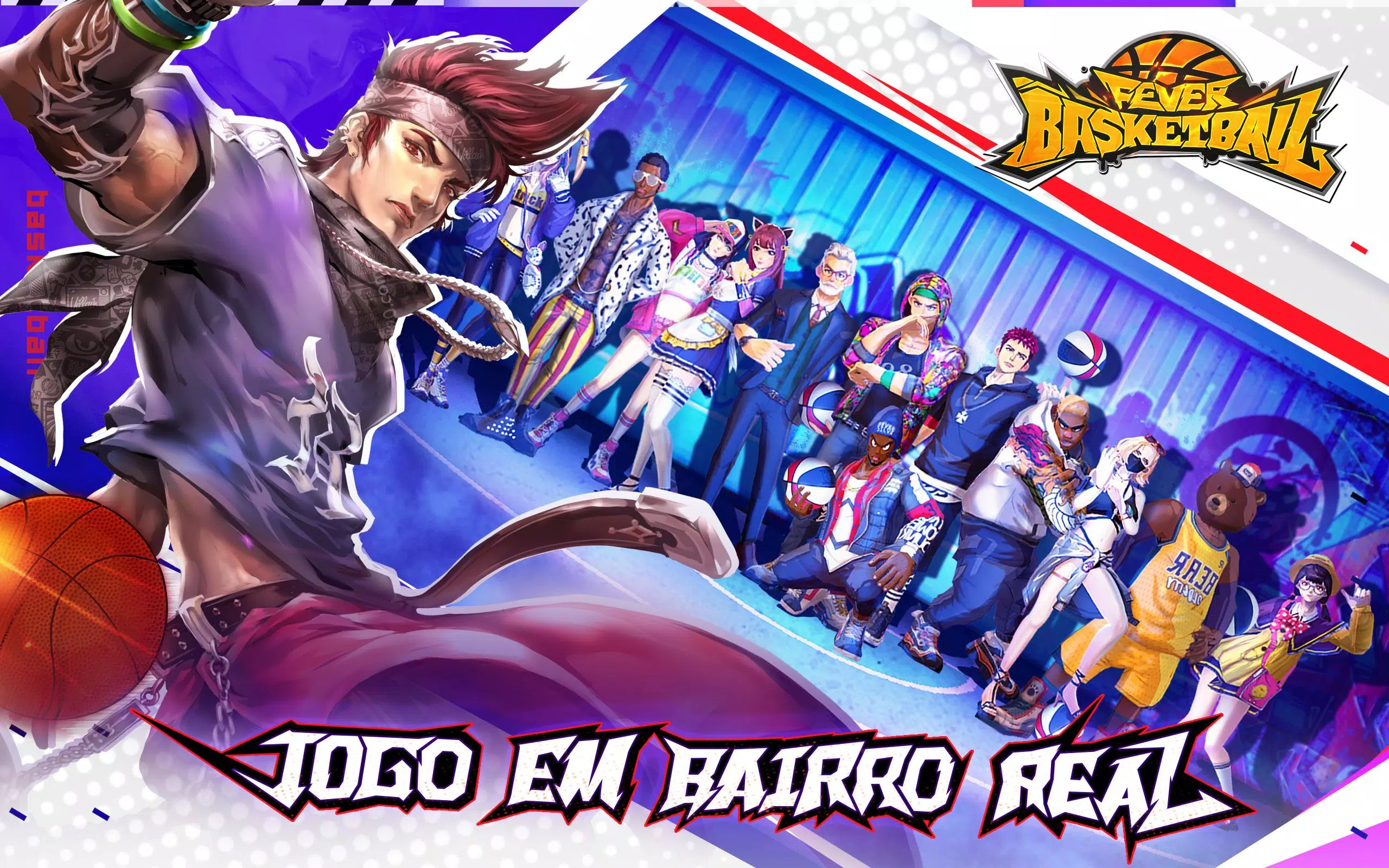 NOVO JOGO BASQUETE ONLINE - FEVER BASKETBALL 