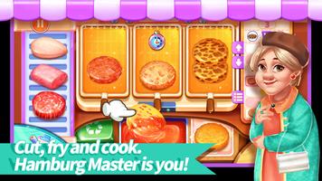 Super Burger Master -food game captura de pantalla 1