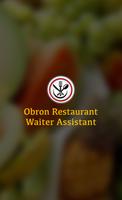 Restaurant Waiter Affiche