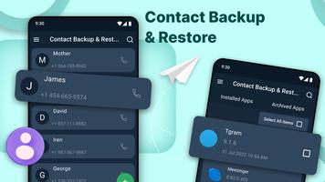 Contact Backup & Restore الملصق