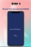 Recover account. 포스터