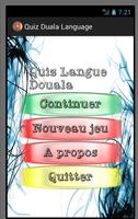 Quiz Langue Douala पोस्टर