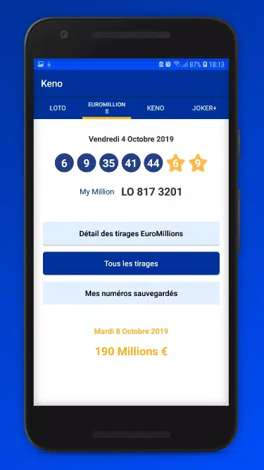 Résultats Loto France - EuroMillions - Keno APK for Android Download