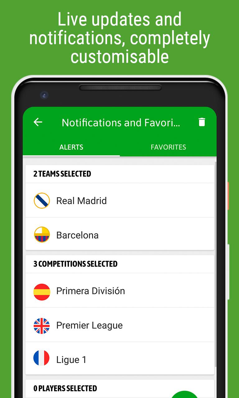 BeSoccer screenshot 1