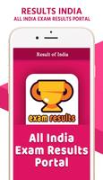RESULTS INDIA - All India Exam Results Portal Poster