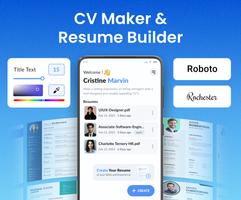 CV Maker - صانع السيرة الذاتية الملصق