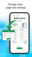 برنامه‌نما Resume Builder, CV Maker - PDF عکس از صفحه