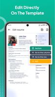Resume Builder - AI CV Maker captura de pantalla 3