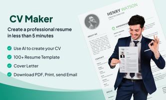 Resume Builder - AI CV Maker Poster