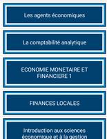 برنامه‌نما Resume Des Cours Economique عکس از صفحه