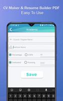 CV maker & Resume builder PDF Ekran Görüntüsü 1