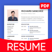 Icona Creare curriculum vitae PDF