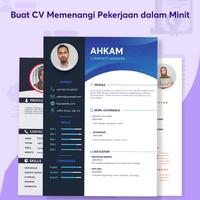 Pembuat CV - Pembina Resume syot layar 1