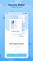 Resume Builder - Free CV Maker & CV PDF Template โปสเตอร์