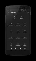 PitchBlack | S-Grey CM13/12 Theme تصوير الشاشة 1