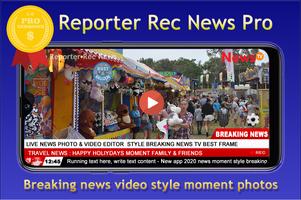 Reporter Rec News Pro captura de pantalla 1