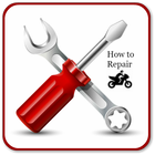 Repair your Motorcycle icon
