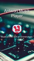 Antwort Musik Player Plakat