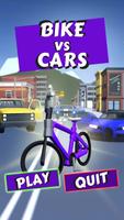 Bike vs cars Plakat