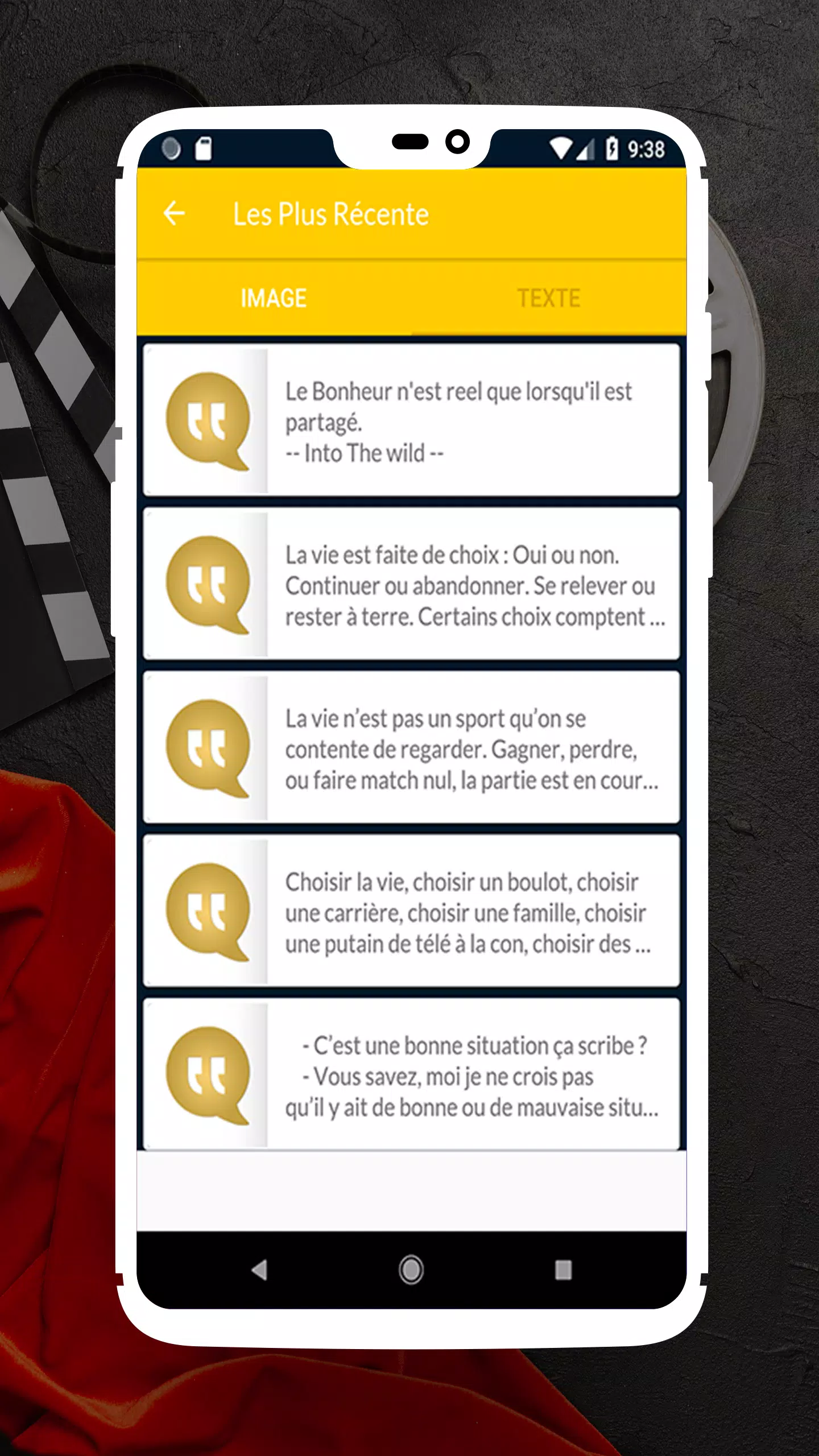 Citations Du Cinema Films Et Series For Android Apk Download