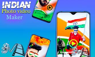 India Photo video maker poster