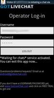 Live Chat / Live Support App Affiche