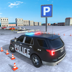 Polizeiauto-Parkspiel