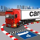 Hard Truck Parking Truck Games icon