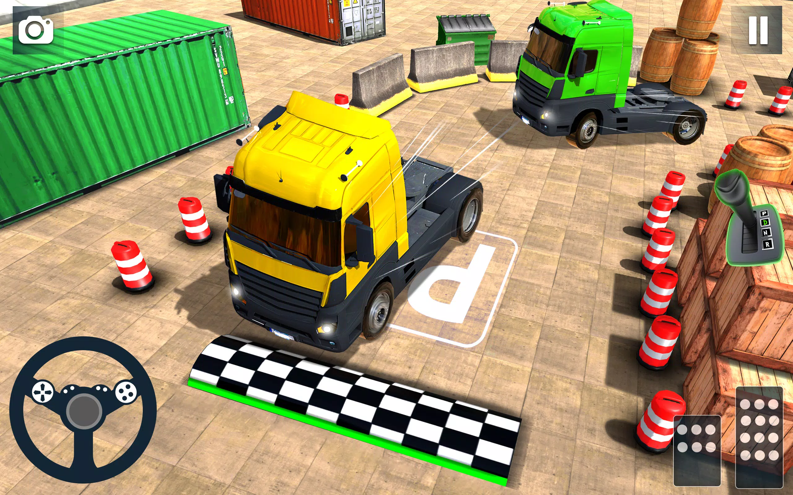 Jogo estacionamento caminhões na App Store