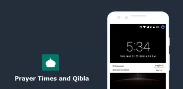 Gebetszeiten und Qibla