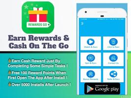 Reward Go - Best Money Making App and Reward App ảnh chụp màn hình 1