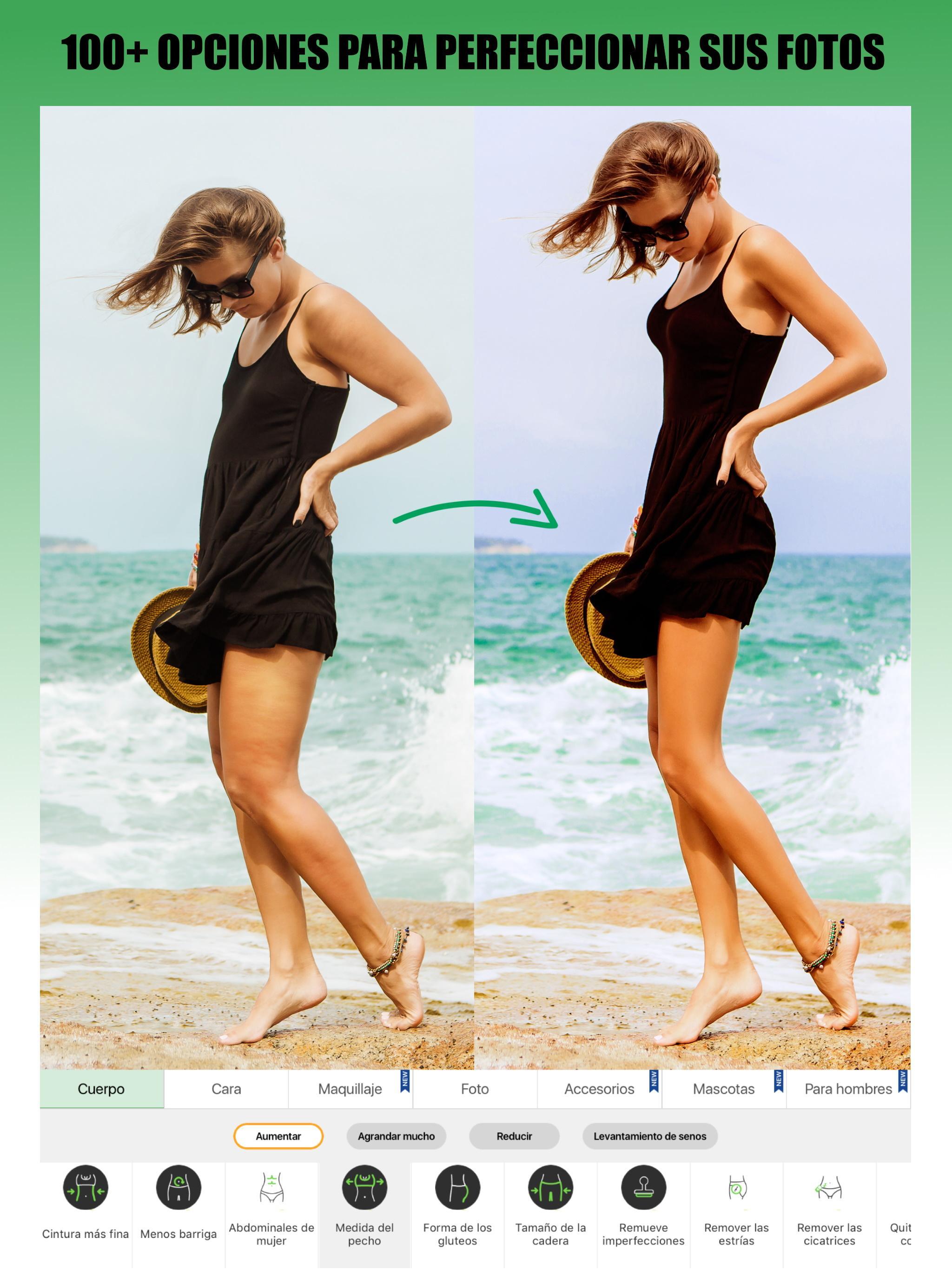 editor de fotos online para adelgazar el cuerpo