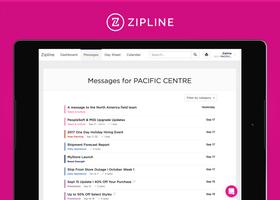 برنامه‌نما Zipline عکس از صفحه