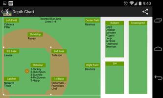 ee Baseball Score Keeper capture d'écran 2