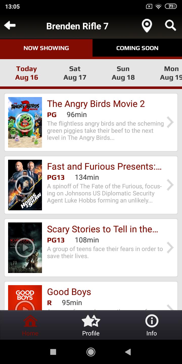 Brenden Theatres screenshot 1