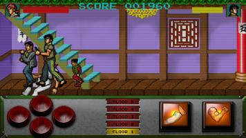 Retro Kung Fu Master Arcade imagem de tela 1