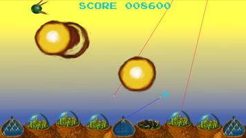 Retro Missile Command تصوير الشاشة 2