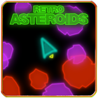 Asteroids Retro ไอคอน
