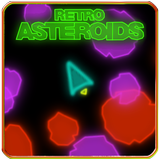 Asteroids Retro أيقونة