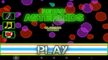 Asteroids Retro capture d'écran 3