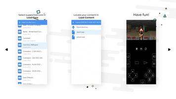 برنامه‌نما RetroArch برای تلویزیون اندرویدی عکس از صفحه